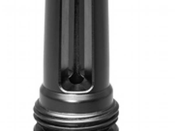 SilencerCo AC1570 ASR Flash Hider Black Steel with 1/2"-28 tpi Threads for 9mm