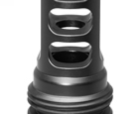 SilencerCo AC1282 ASR Muzzle Brake 30 Cal 1/2"-28 tpi Black