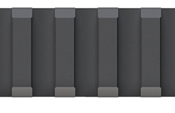 Magpul MAG582BLK M-LOK Aluminum Rail 7 Slots Black