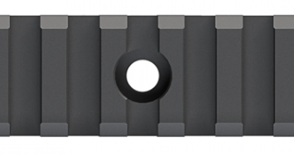 Magpul MAG583BLK M-LOK Aluminum Rail 9 Slots Black