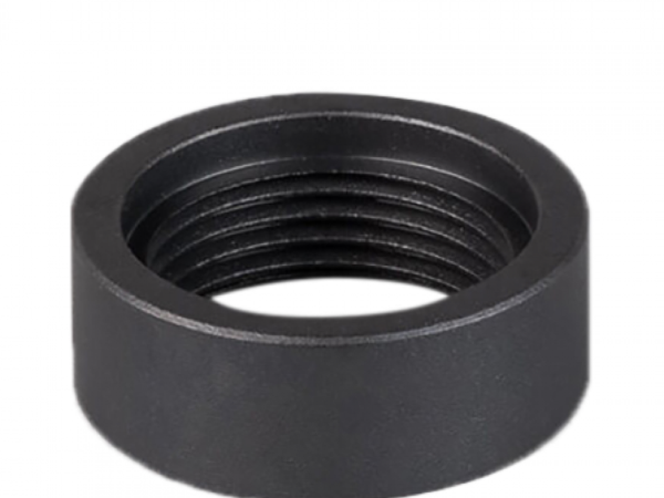 SilencerCo AC114 Delta Thread Spacer 22 LR Steel Black Oxide 1/2"-28 tpi