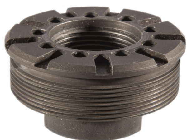 SilencerCo AC669 Bravo Direct Thread Mount 5/8"-24 tpi, Black Steel
