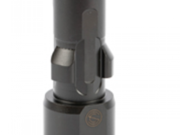 SilencerCo AC2605 3-Lug Muzzle Device Black with .578"x28 Threads for 45 ACP