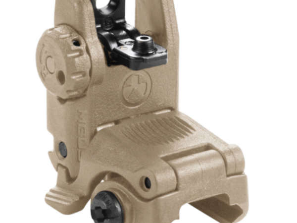 Magpul MAG248FDE MBUS Sight Rear Flat Dark Earth Folding for AR-15/M16