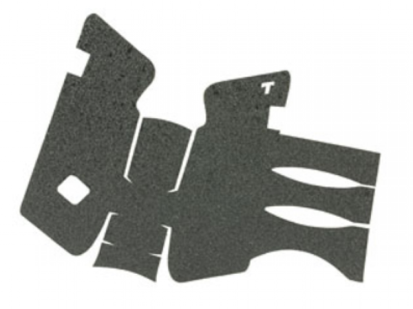 TALON Grips Inc, Rubber, Grip, Adhesive Grip, Fits GLOCK Gen4 20/21/40/41 No Backstrap, Black