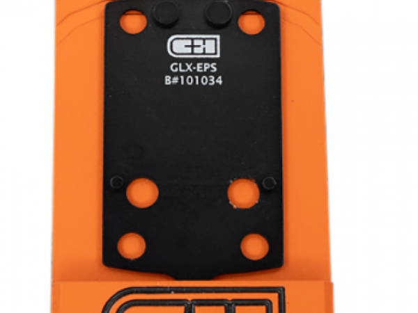 C&h Precision GLXEPS V4 MIL/LEO Adapter Black Anodized Holosun EPS Pattern Footprint