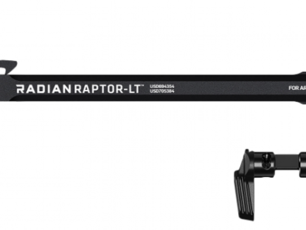 Radian Weapons R0290 Raptor LT Lightweight Charging Handle & 45/90 Talon Safety, Black, Ambi Controls, Fits Mil-Spec AR-15/M16 Platform