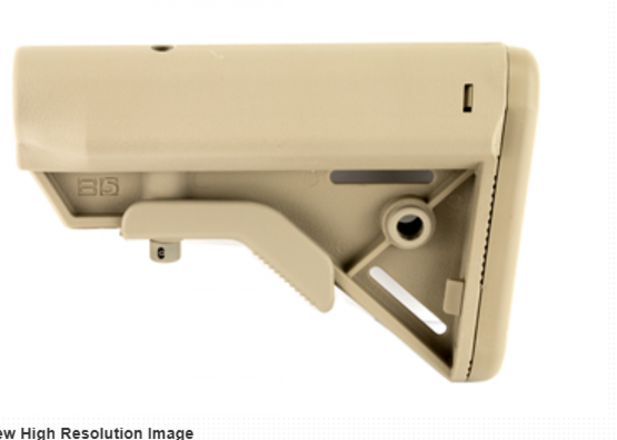 B5 Systems, BRAVO, Stock, Flat Dark Earth, w/ Quick Detach Mount, Mil Spec 1 screenshot 2026 01 11 183011