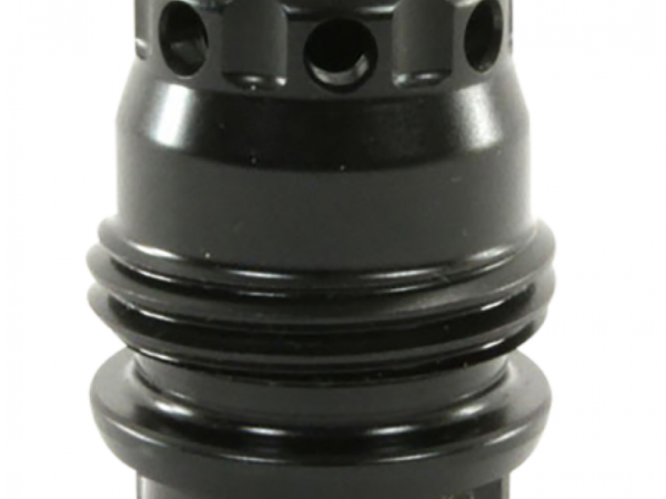 Rugged Suppressors MB014 M2 Brake Black, 1/2"-28 tpi Threads, Dual Taper Locking System, Fits Radiant762, Surge762, Razor762 & Micro30 Suppressors