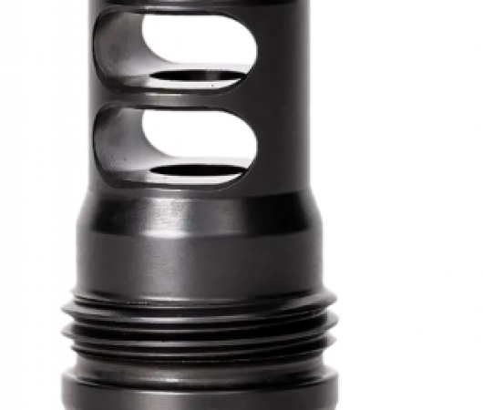 Rugged Suppressor MB011 3 Port Brake Black with 1/2"-28 tpi Threads & 2.16" OAL for 5.56x45mm NATO Radiant762, Surge762, Razor762 & Micro30 Suppressors