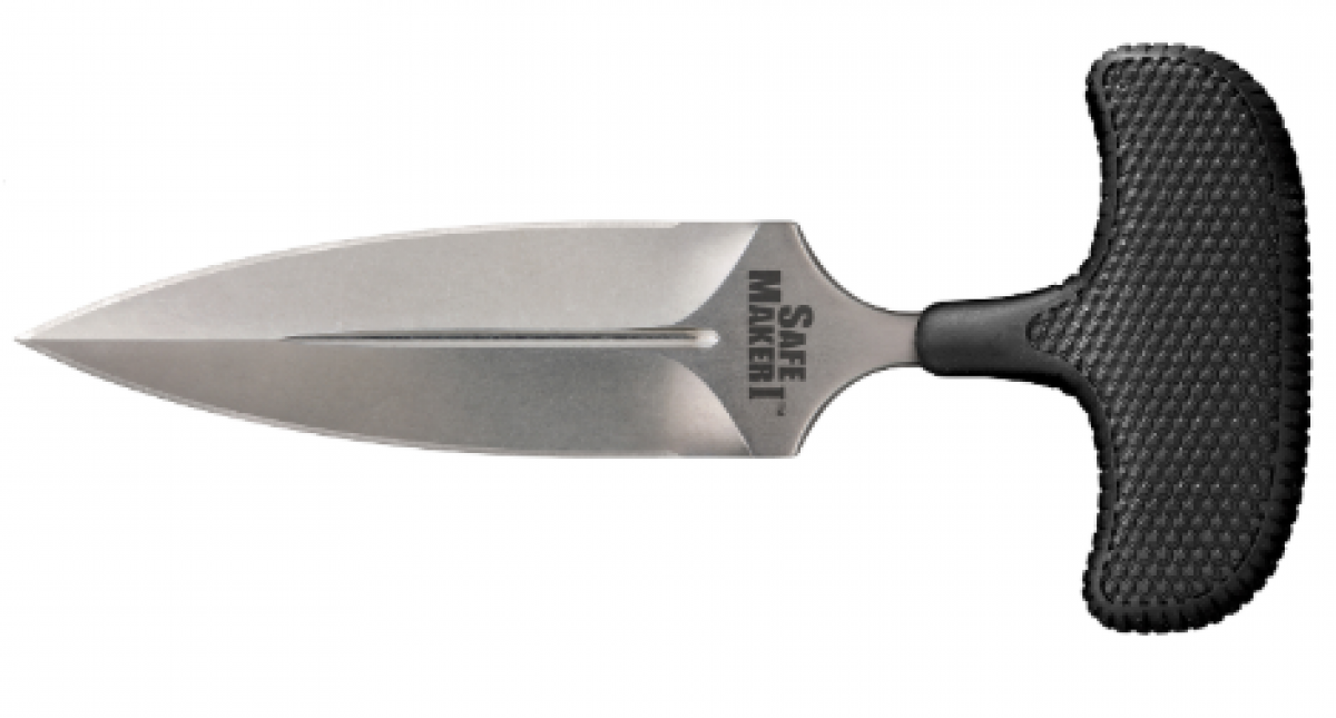 Cold Steel CS12DBST Safe Maker I 4.50" Fixed Spear Point Plain Stone Washed AUS-8A SS Blade/ Black Kray-Ex Handle Includes Sheath 1 screenshot 2026 01 13 120421