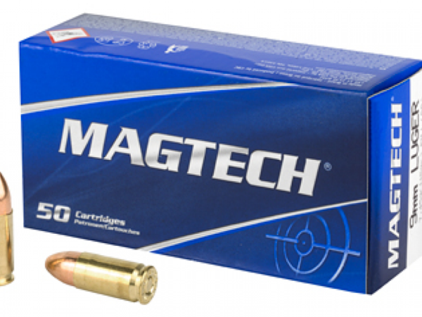 Magtech, Sport Shooting, 9MM, 115 Grain, Full Metal Jacket, 50 Round Box