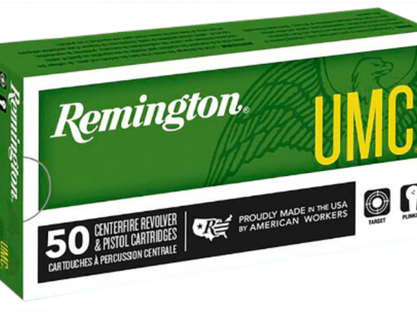 Remington Ammunition 23718 UMC 9mmLuger 124gr Full Metal Jacket 50 Per Box