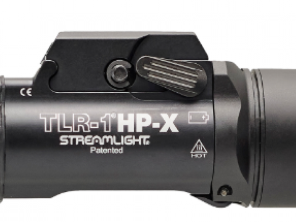 Streamlight 69167 TLR-1 HP-X Black Anodized Aluminum 1000 Lumens Rail Mount