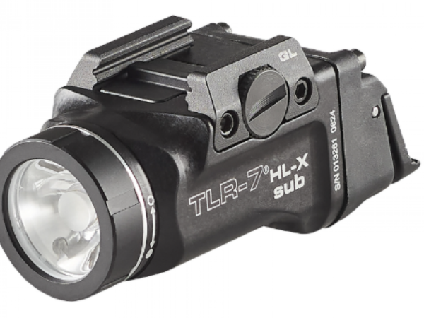 Streamlight 69503 TLR-7 HL-X SUB USB Black 6000 Series Aluminum Glock 43x/48 1000 Lumens