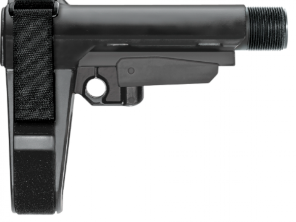 SB Tactical SBA3X01SB SBA3 X Black Adjustable Synthetic AR-Platform