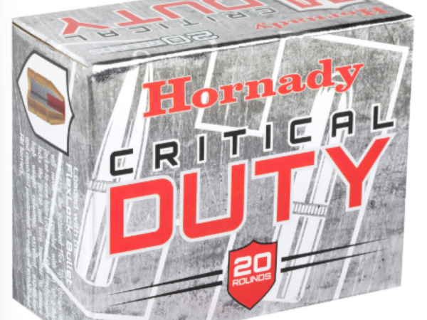 Hornady 90926 Critical Duty 45ACP+P 220gr Hornady FlexLock 20 Per Box
