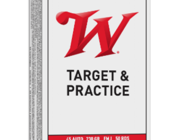 Winchester Ammo Q4170 USA 45ACP 230gr Full Metal Jacket 50 Per Box