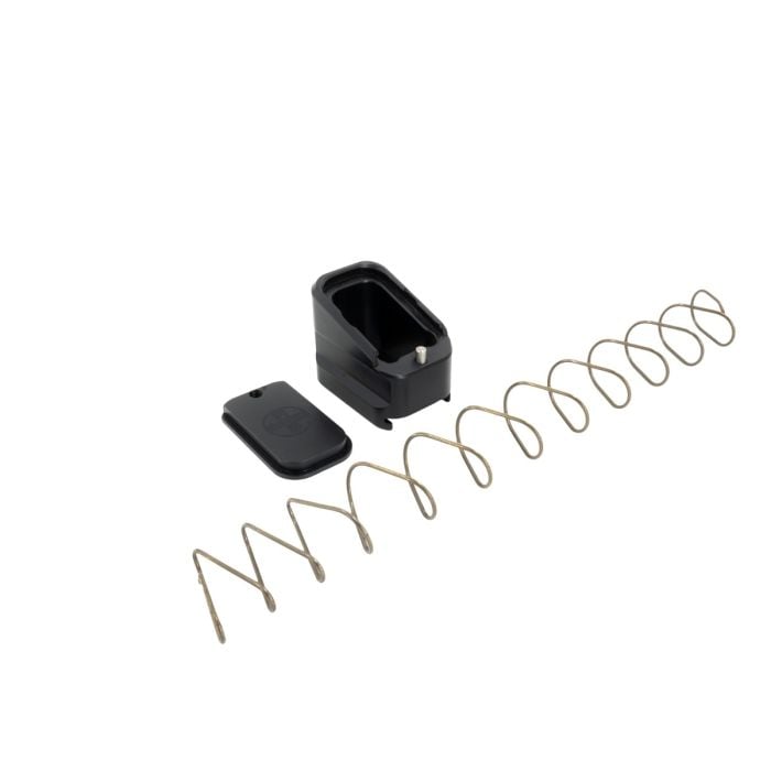 shield arms 5 4 magazine extension for glock 17 22 pistols blk
