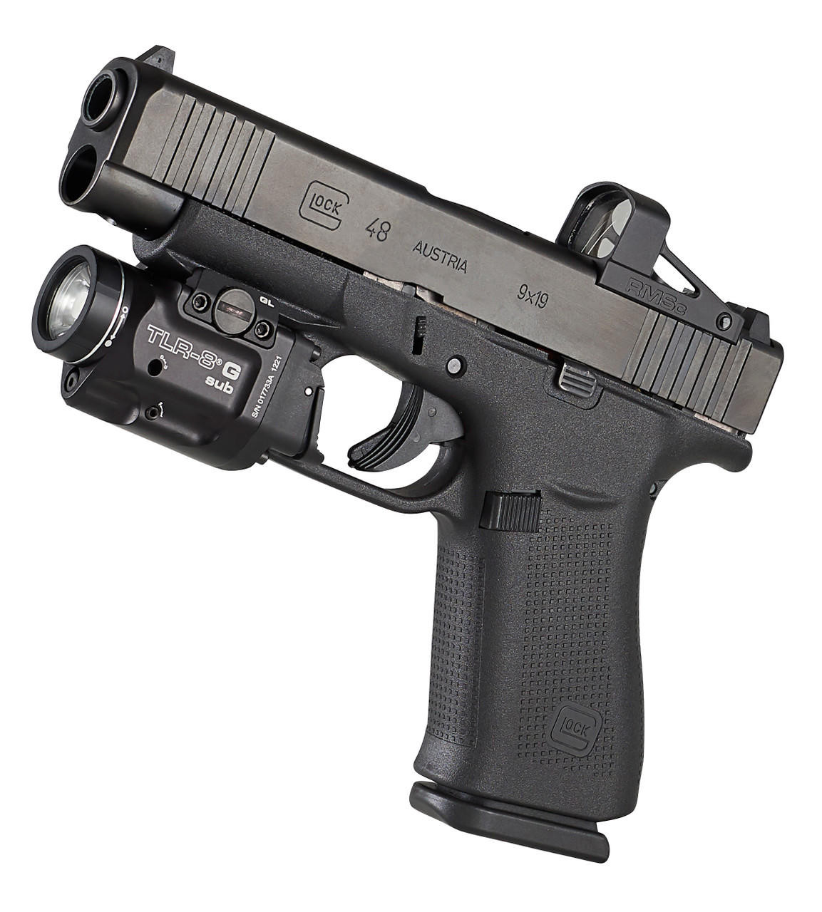 streamlight tlr 8 g sub ultra compact green laser weaponlight tlr8gsub 06479.1669850186