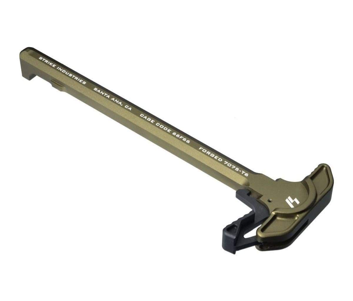 strike industries extended latch charging handle fde ar15discounts 421