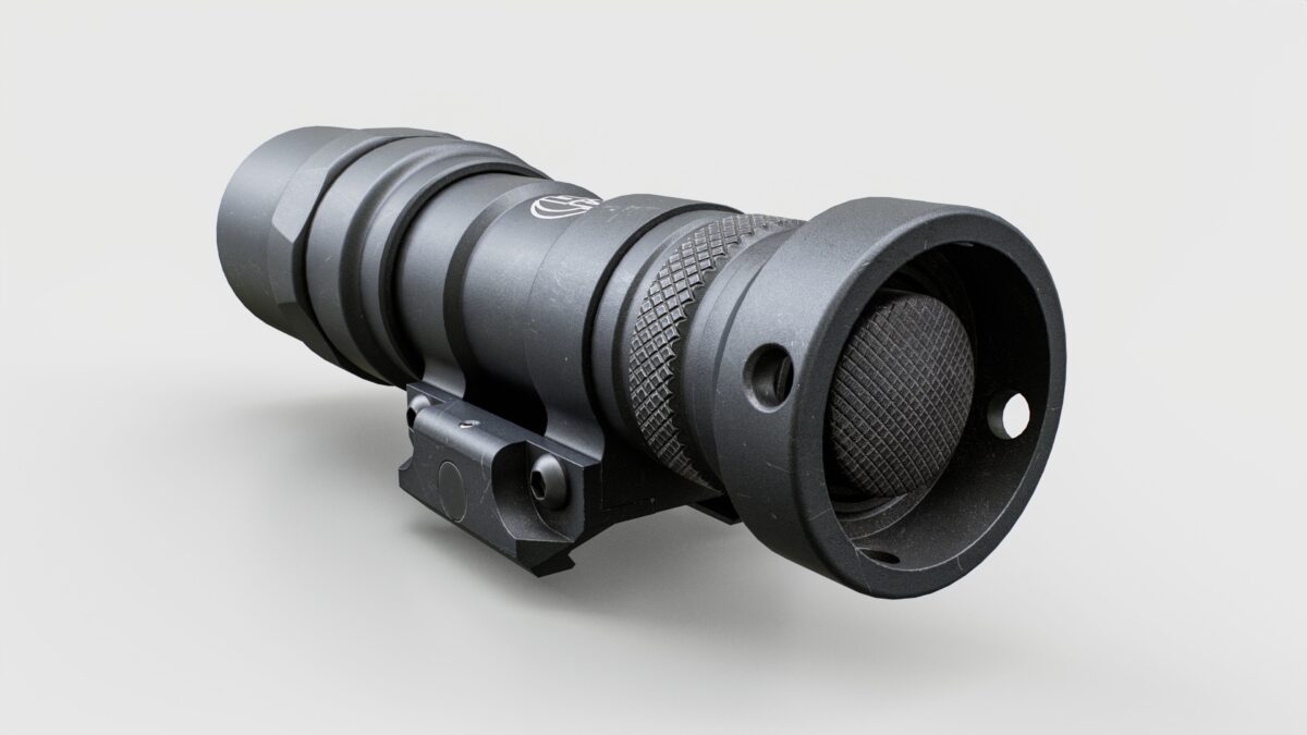 surefire m300c compact led scout rifle weapon mounted light 3d model 9f9d5e4ddd