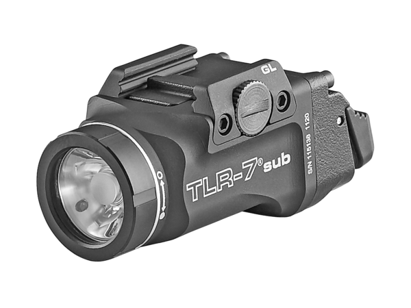 STREAMLIGHT TLR-7 X SUB USB - BLACK - FITS G43X/48 - 43X/48MOS