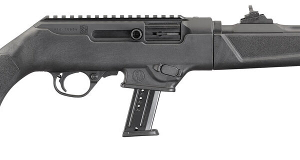 Ruger 19102 PC Carbine  9mm Luger 10+1 16.12" Black Fluted Threaded Barrel, Black Hard Coat Anodized Aluminum Receiver w/Picatinny Rail, Black Synthetic Stock, Right Hand