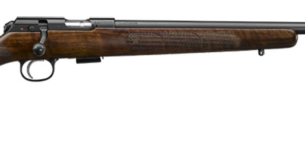 CZ-USA 02310 CZ 457 American Full Size 22 LR 5+1 24" Black Nitride Black Nitride Steel Receiver Turkish Walnut Fixed American Style Stock Right Hand