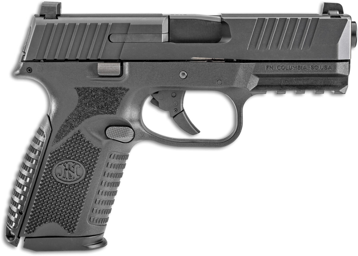 FN 66100464 509 Midsize 9mm Luger 4" Barrel 10+1, Matte Black Polymer Frame With Mounting Rail, Matte Black Stainless Steel Slide, No Manual Safety 1 107904