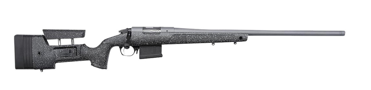 Bergara Rifles BPR20300PRCM Premier HMR Pro 300 PRC 5+1 26" Threaded Barrel, Tactical Gray Cerakote, Black with Gray Fleck Stock 1 110357