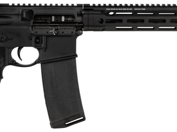 Daniel Defense 0212815049047 DDM4 V7 SLW 5.56x45mm NATO 30+1 14.50" Threaded Lightweight Profile Barrel, Black Hard Coat Anodized,  6 Position Stock w/SoftTouch Overmolding