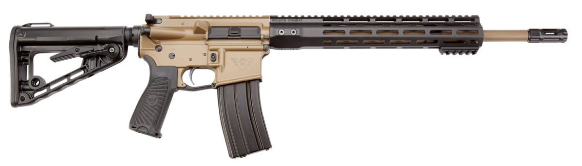 Wilson Combat TRPC556CT Protector Carbine 5.56x45mm NATO 16.25" 30+1 Tan Black Wilson/Rogers Super Stoc Stock BCM Starburst Polymer Black Grip Right Hand 1 111845
