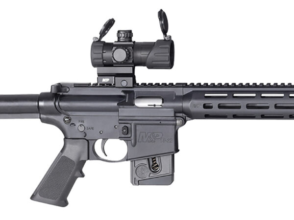 Smith & Wesson 12724 M&P15 Sport *State Compliant 22 LR 10+1 16.50" Black Barrel, Matte Black Aluminum Receiver w/Picatinny Rail, M-LOK Handguard, Black Fixed Synthetic Stock, Black Polymer Grip, S&W