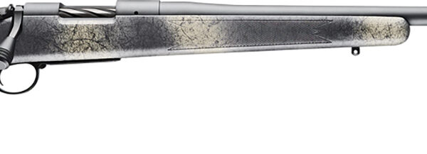 Bergara Rifles B14SM519 B-14 Wilderness Ridge 6.5 PRC 2+1 24" Threaded, Sniper Gray Cerakote Barrel/Rec, SoftTouch Woodland Camo Synthetic Stock, Omni Muzzle Brake