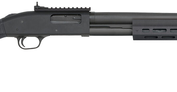 Mossberg 50768 590A1 Tactical 12 Gauge 3" 8+1 20" Cylinder Bore Barrel Black Rec with XS Ghost Ring Sights Black Fixed with Storage Compartment Stock Right Hand Includes M-LOK Handguard