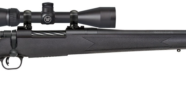 Mossberg 28123 Patriot  300 Win Mag 3+1 24" Black Black Right Hand