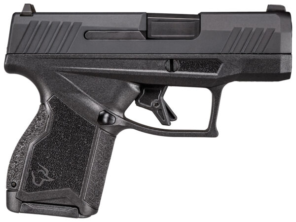 Taurus 1GX4M93110 GX4  Micro-Compact 9mm Luger 10+1 3.06" Satin Black DLC Barrel, Black Nitride Serrated Slide, Matte Stainless Steel Frame, Black Polymer w/Interchangeable Backstrap Grip Right Hand
