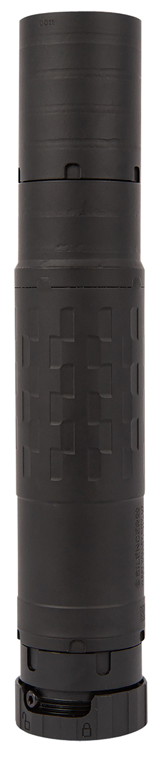 SilencerCo SU5107 Hybrid 46M Multi-Caliber 1.57" Diameter Black Titanium/Inconel/Stainless Steel 1 140469