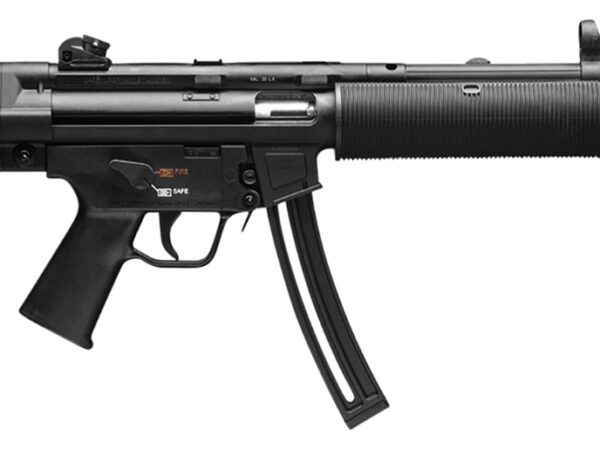 HK 81000469 MP5  Full Size 22 LR 10+1 16.10" Black Steel Barrel. Black Retractable Black Polymer Stock & Grips