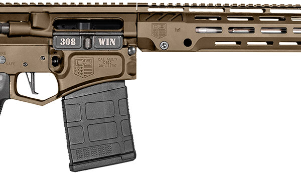Diamondback DB1059C061 DB10  308 Win 18" 20+1 Flat Dark Earth Adjustable Magpul ACS-L Stock Black Magpul MOE-K2+ Grip 15" M-Lok