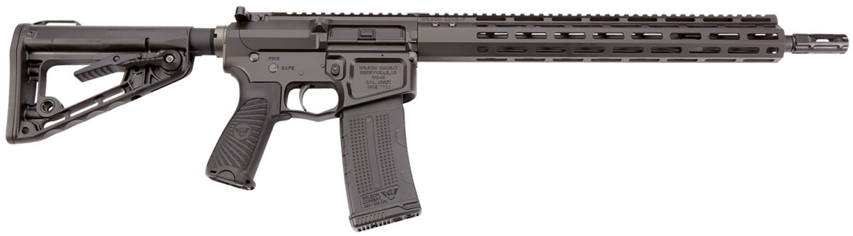 Wilson Combat TRRCRB556168F Recon Tactical 223 Rem/5.56 NATO 30+1 16" Black Fluted Threaded Barrel, Black Armor-Tuff Aluminum Receiver, M-LOK Handguard, Black Synthetic Wilson/Rogers Super Stoc Stock 1 141951