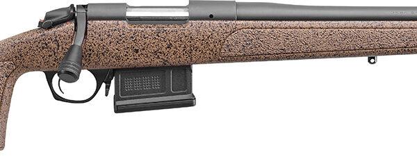 Bergara Rifles B14S354C B-14 HMR 22-250 Rem 5+1 24" Graphite Black Cerakote Barrel, Black Speckled Brown Molded w/Mini-Chassis, Adjustable LOP & Cheek Piece Stock, Right Hand
