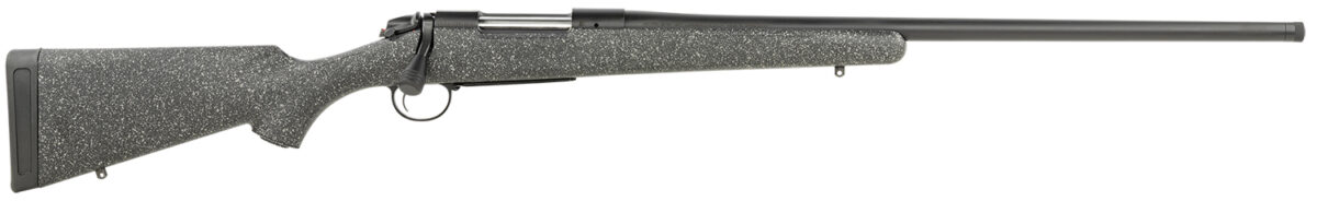Bergara Rifles B14LM508C B-14 Ridge 300 PRC 2+1 24" Graphite Black Cerakote Barrel, Graphite Black Cerakote Steel Receiver, Gray Speckled Black Fixed American Style Stock, Right Hand 1 142718