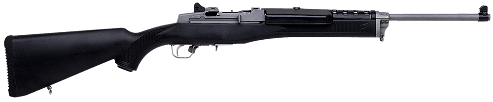Ruger 5806 Mini Thirty 7.62x39mm 5+1 18.50" Matte Stainless Steel Barrel, Drilled & Tapped Stainless Steel Receiver, Black Synthetic Fixed Stock, Right Hand 1 14304