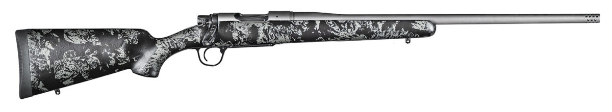 Christensen Arms 8010107200 Mesa FFT 6.5 Creedmoor 4+1 20" Threaded Barrel, Tungsten Gray Cerakote, Black with Gray Webbing Stock 1 145808