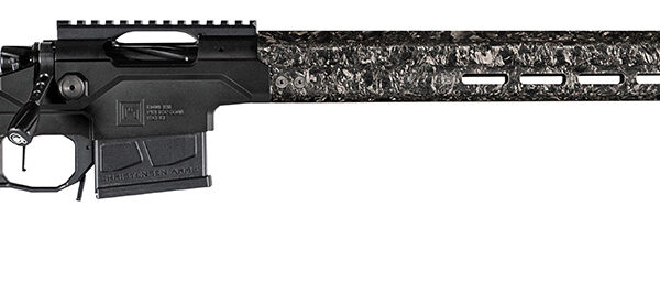 Christensen Arms 8010300600 Modern Precision  6.5 PRC 5+1 24" Threaded Carbon Fiber Barrel, Black Nitride Finish, Black Anodized with Folding Stock, Polymer Grip