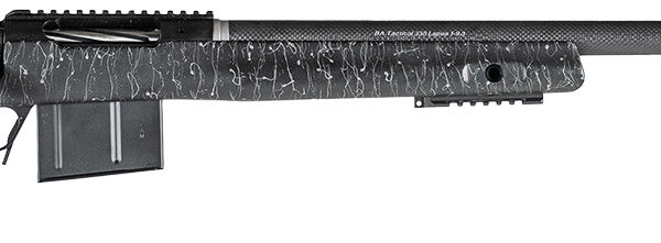Christensen Arms CA10270285481 BA Tactical Long Range 300 Win Mag 3+1 26" Carbon Fiber Barrel, Black Nitride Finish, Black with Gray Webbing Stock