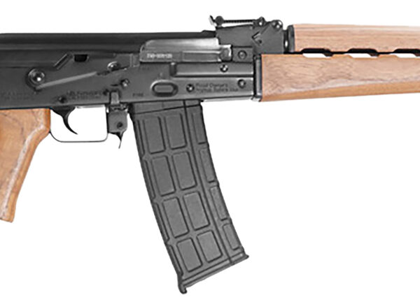Zastava Arms Usa ZR90556WM ZPAP M90 5.56x45mm 30+1 18.25" Black Chrome Lined Barrel, Black Walnut Handguard, Walnut Fixed Stock & Grip