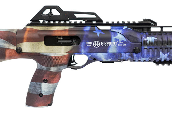 Hi-Point 995TSFLG 995TS Carbine 9mm Luger 16.50" 10+1, American Flag, Skeletonized Stock, Adjustable Sights